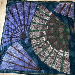 Large vintage scarf.